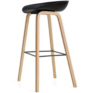 Taburete FITY 75 cm negro - Vackart
