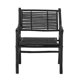 Sillón COEN, Bambú Negro - Bloomingville