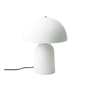 Lámpara de Sobremesa FUNGI, Metal Blanco - Affari