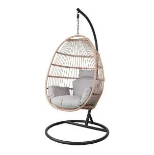 Silla Colgante CLAUDINE, Cuerda Sintética / Natural / Metal - Vackart
