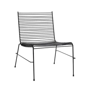 Sillón STRING, Metal Negro - Hübsch