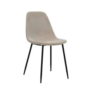 Silla FOUND, Pana Arena / Metal Negro - House Doctor