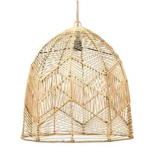 Pantalla de Lámpara de Techo Bala Natural L - Bazar Bizar