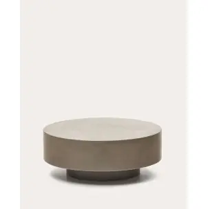 Mesa de centro redonda Garbet de cemento Ø 80 cm - Kave Home