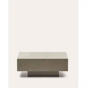 Mesa de centro Rustella de cemento 80 x 60 cm - Kave Home