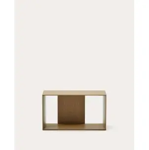 Módulo estantería mediano Litto de chapa de roble 67 x 38 cm - Kave Home