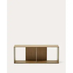 Módulo estantería grande Litto de chapa de roble 101 x 38 cm - Kave Home