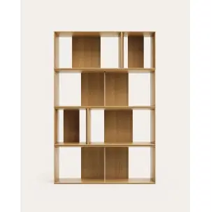 Set Litto de 6 estanterías modulares de chapa de roble 101 x 152 cm - Kave Home