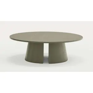 Mesa de Centro CEP Ø110 cm, DM / Fresno Verde - Teulat