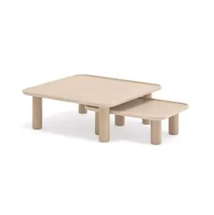 Set 2 Mesas Nido NEST, DM / Fresno Natural - Teulat