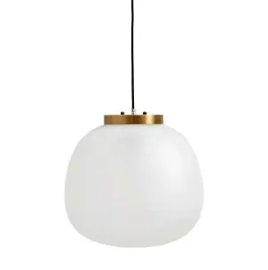 Lámpara de Techo FROST L, Cristal Opal - Nordal