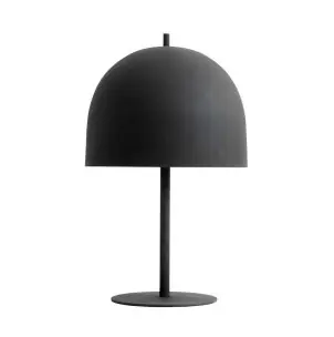 Lámpara de Sobremesa GLOW, Metal Negro Mate - Nordal
