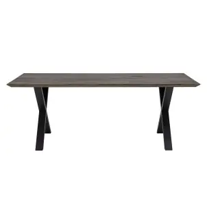 Mesa MALDON 200x95 cm de Comedor, Roble Marrón - Bloomingville