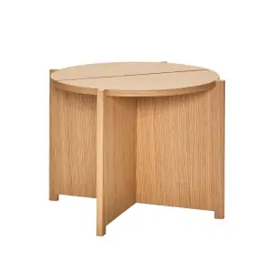 Mesa Auxiliar DASH, Chapa Roble Natural - Hübsch