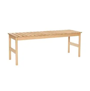 Banco ROW 122 cm, Roble Natural - Hübsch
