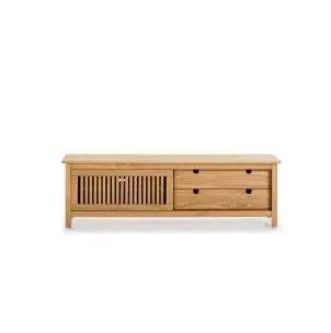 Mueble TV OPLYST, Madera Natural - Vackart