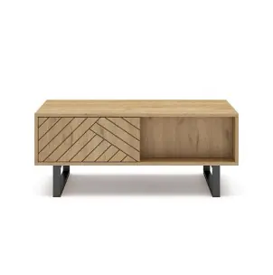 Mesa de Centro TYDE, Melamina Natural - Vackart