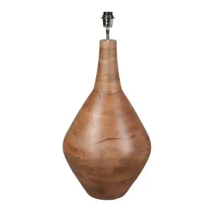 Lámpara de Pie SUGY, Madera Maciza Natural - Vackart