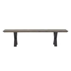 Banco MALDON, Roble FSC 100% / Metal - Bloomingville