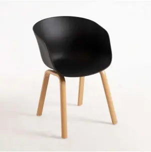 Silla ELDO, negra - Vackart