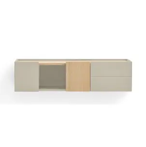 Consola Flotante OTTO 110x35 cm DM Arena / Roble - Teulat