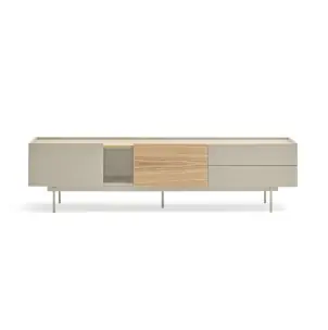 Mueble TV OTTO 180x40 cm, DM Arena / Roble - Teulat