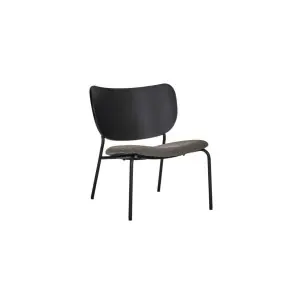 Sillón HDLONGA, Madera / Textil Marrón - House Doctor