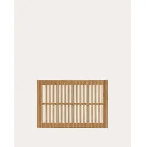 Cabecero Beyla de madera maciza de fresno para cama de 90 cm FSC 100% - Kave Home
