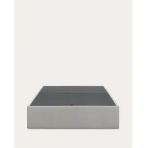 Canapé abatible Matters gris para colchón de 180 x 200 cm - Kave Home