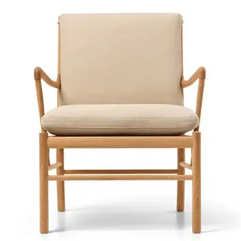 Butaca OW149 Colonial piel Carl Hansen and Son - Carl Hansen & Son