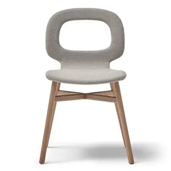 Silla tapizada Halo Wood 4 patas Blasco&Vila