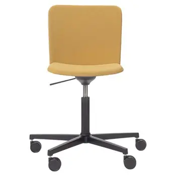 Silla Supra Giratoria Regulable con ruedas tapizada Ondarreta