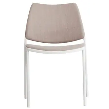 Silla Gas Blanca Tapizada Stua