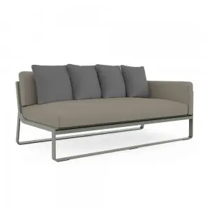 Sofá modular 1 Flat Gandia Blasco