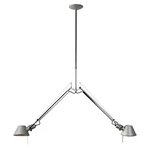 Lámpara Suspensión Tolomeo dos brazos Artemide