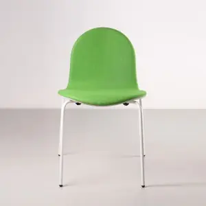 Silla Norma Tapizada Branca