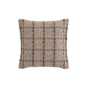 Cojín Small Garden Layers Checks terracotta GAN