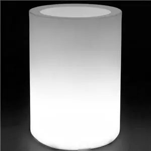Macetero Light Cilindro Alto Vondom
