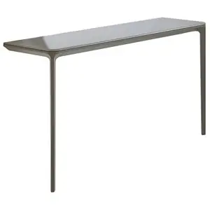 Consola Slim dos patas cristal Sovet Italia