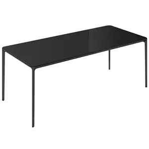 Mesa Slim rectangular cristal Sovet Italia