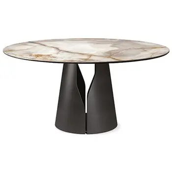Mesa Giano Keramik Round Cattelan Italia