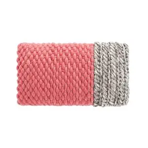 Cojín Mangas Space Plait Coral GAN