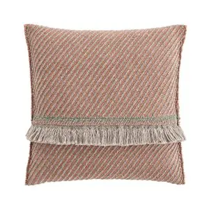 Cojín Big Garden Layers Diagonal almond-peach GAN