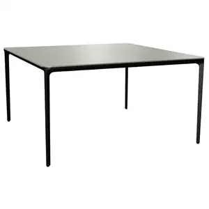 Mesa Slim cuadrada cristal Sovet Italia