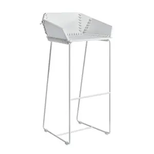 Taburete alto con respaldo Textile Gandia Blasco