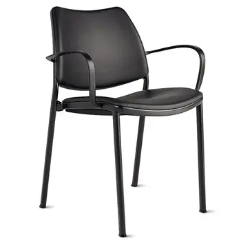 Sillón Gas Negro Tapizado Stua