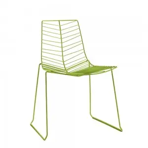 Silla Leaf patín apilable Arper