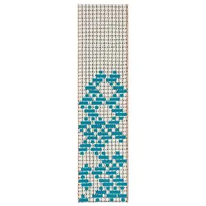 Alfombra Banda individual C Turquoise GAN
