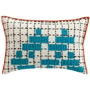 Cojín Bandas C Turquoise GAN