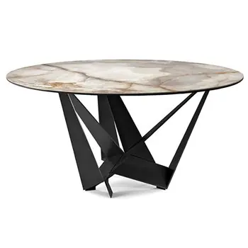 Mesa Skorpio Keramik Round Cattelan Italia